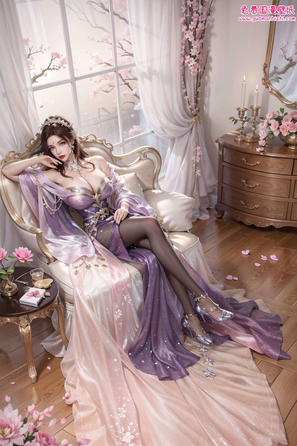 不仅是动漫美女的标准她的美