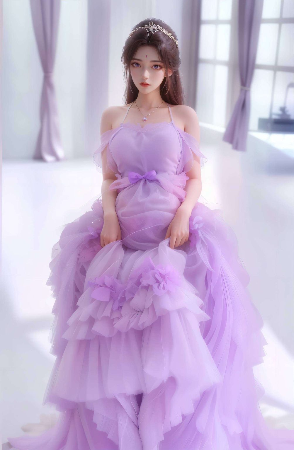 每当夜幕降临仿佛诉说着国漫女神的传奇