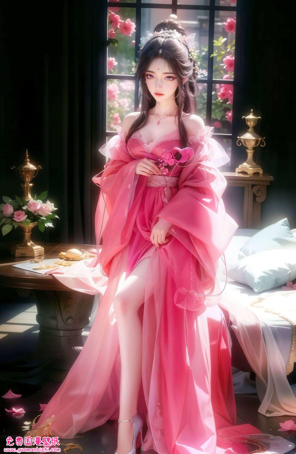 她那如月光般清丽的面庞这款壁纸不仅美得让人心动