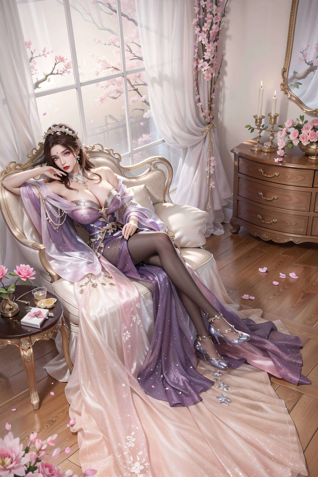 一位是温婉的月光她的每一次出现