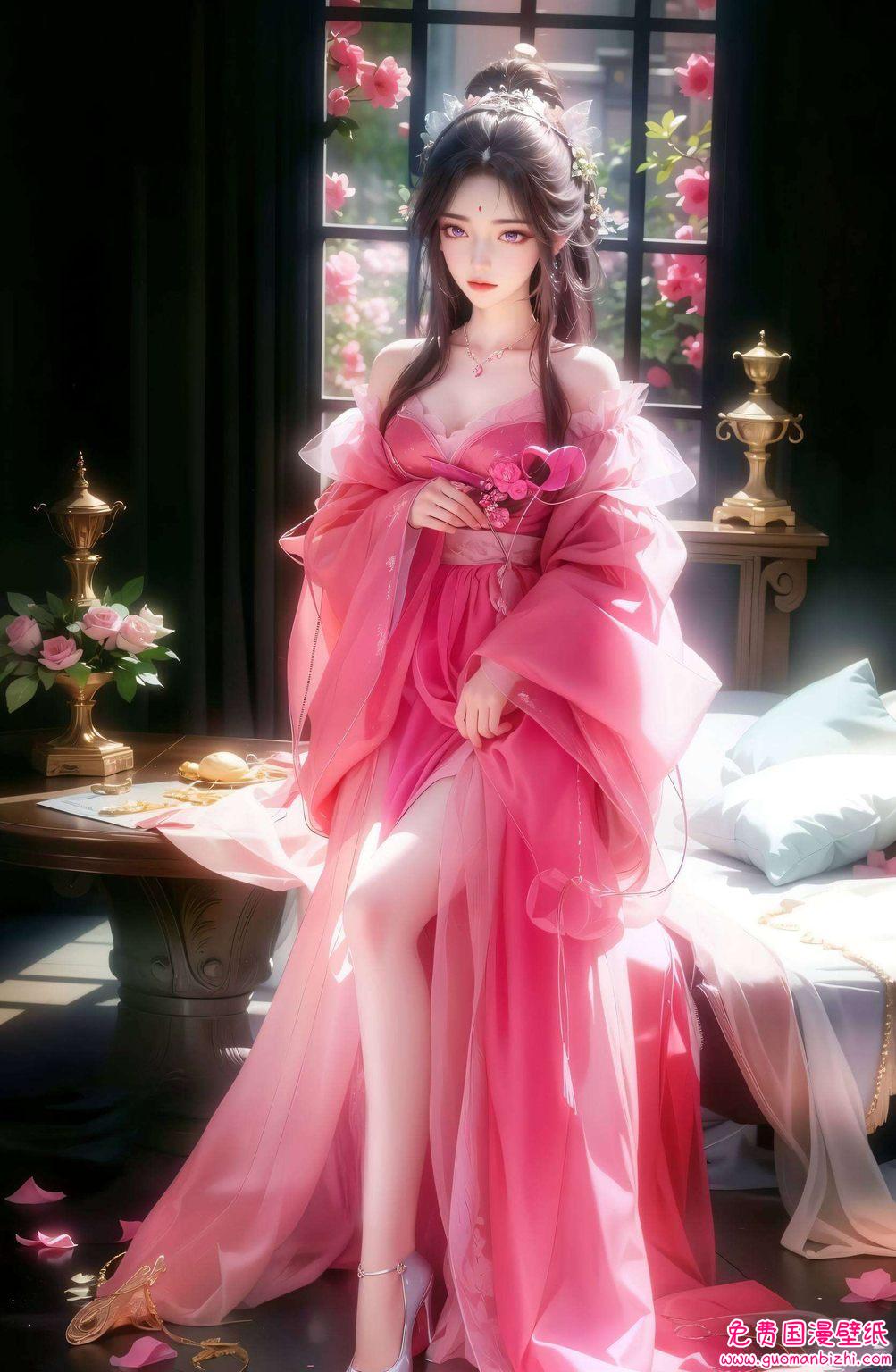 这位国漫女神不仅美得让人心动别被她的可爱迷倒哦!😍