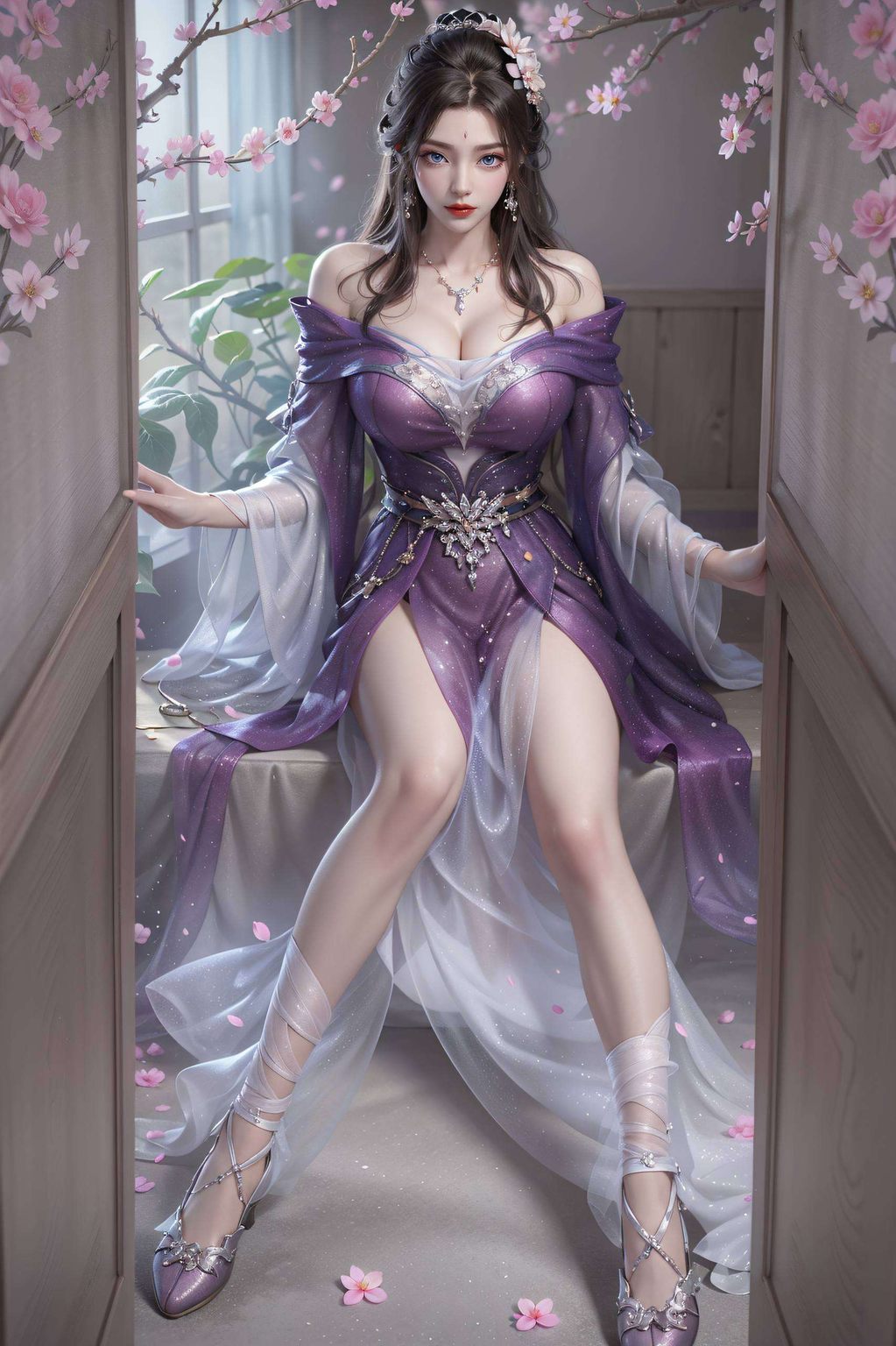 他们的故事与月婵并立