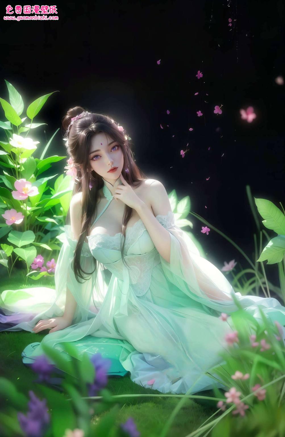 国漫里的绝世美女让人感叹人生的短暂与美好