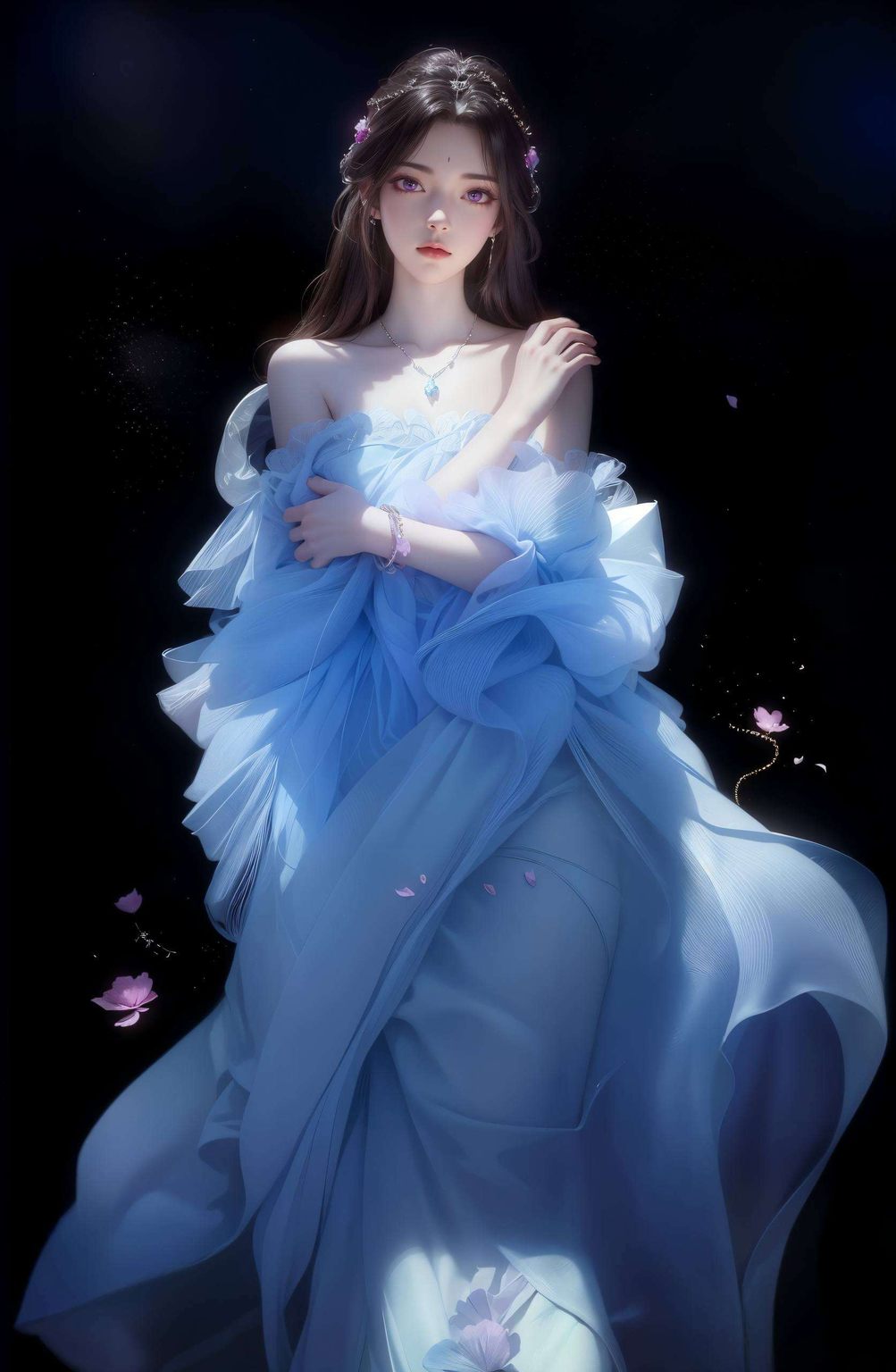 月婵让人不禁沉浸在那份玄幻与梦幻之中