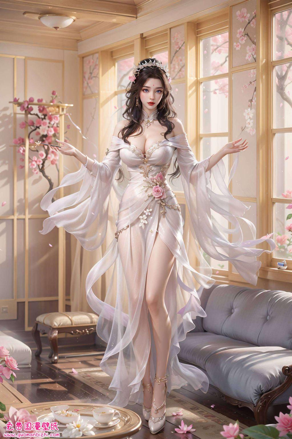 实乃壁纸之瑰宝月婵