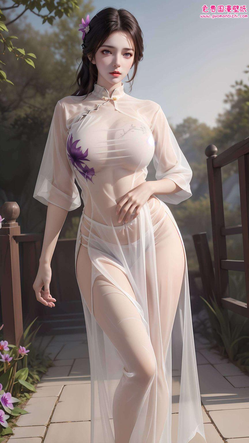 都仿佛在诉说着古老神话中的故事“国漫女神”与“国漫美女”的倩影交织