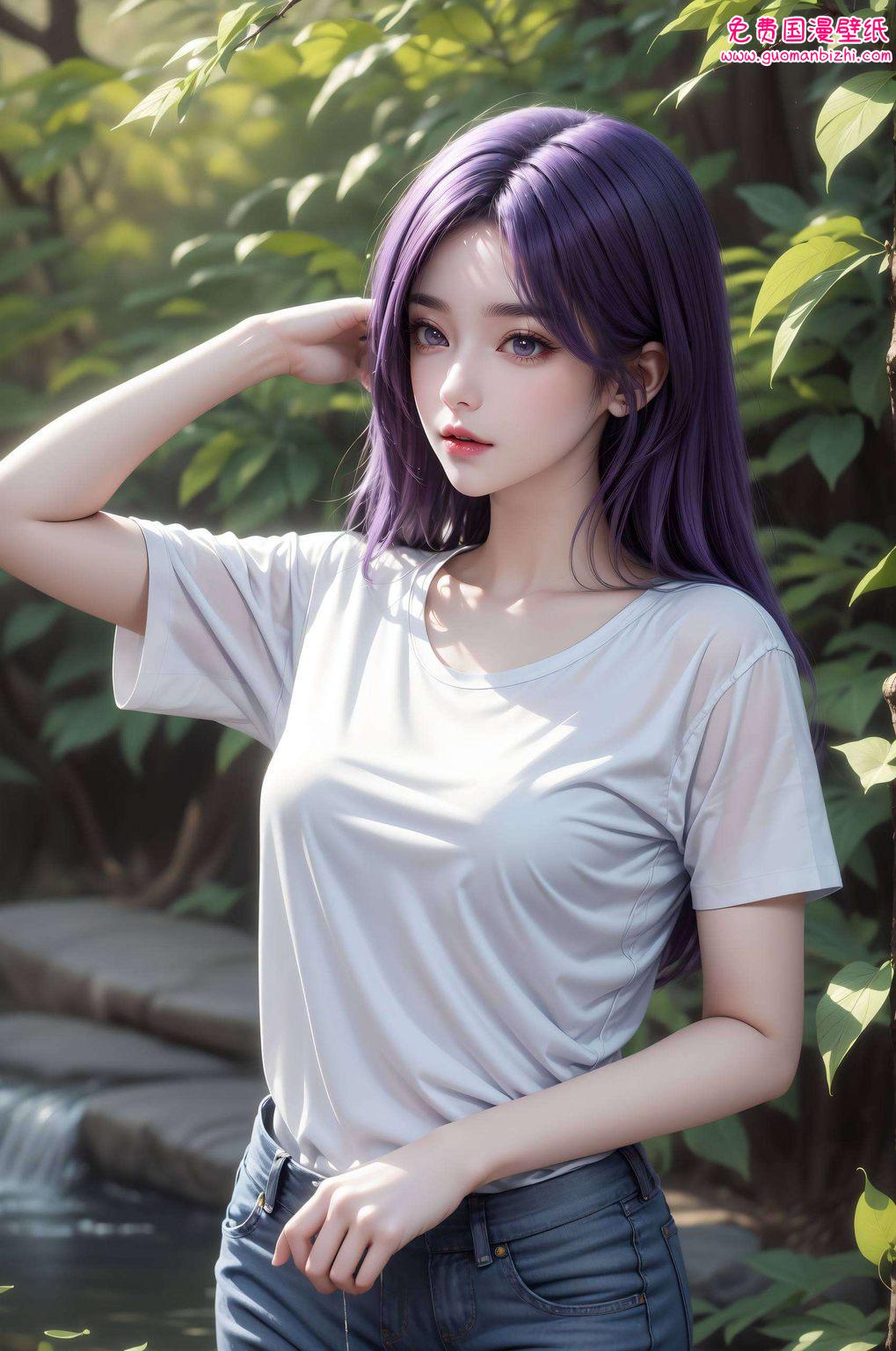 眼神清澈如同完美世界中的梦幻仙子