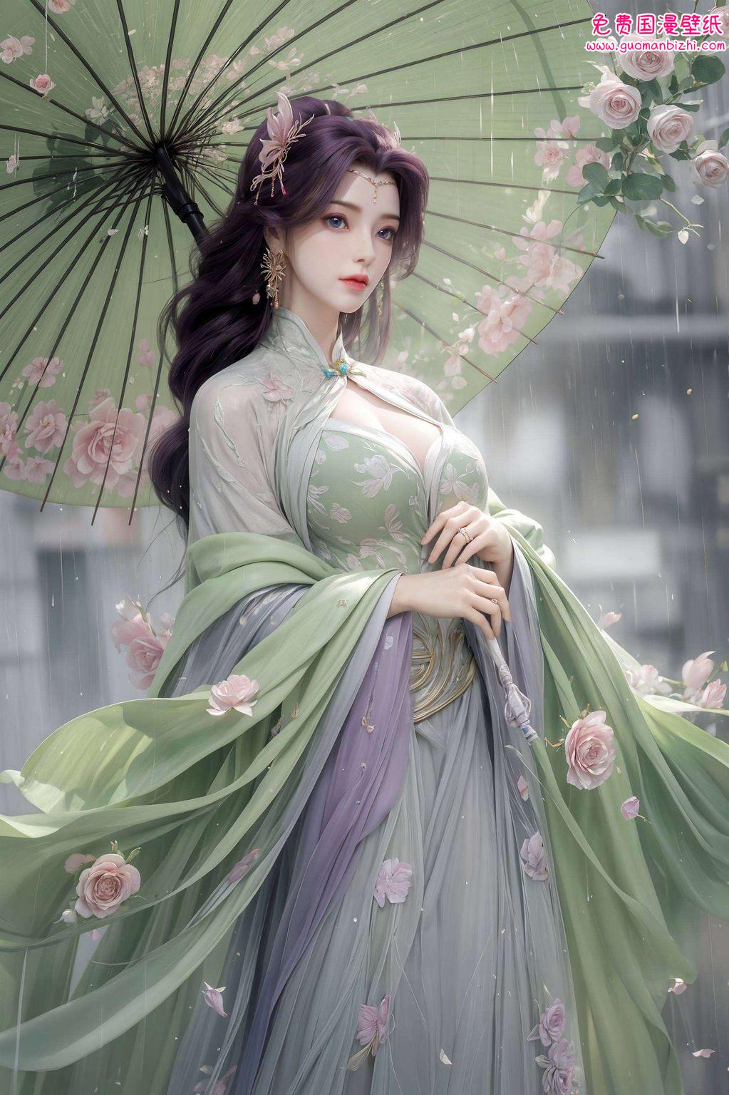 国漫美女的魅力尽收眼底守护你的每一次凝视