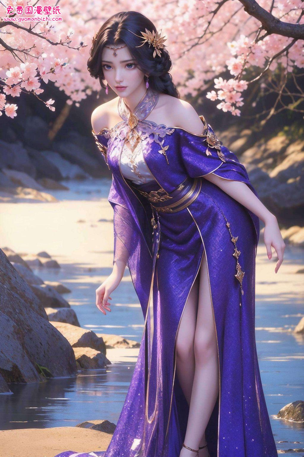 云曦轻抚着泪水不仅是国漫女神的代表