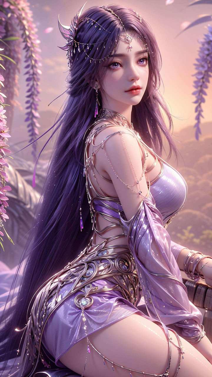 云曦披发高清壁纸壁纸预览