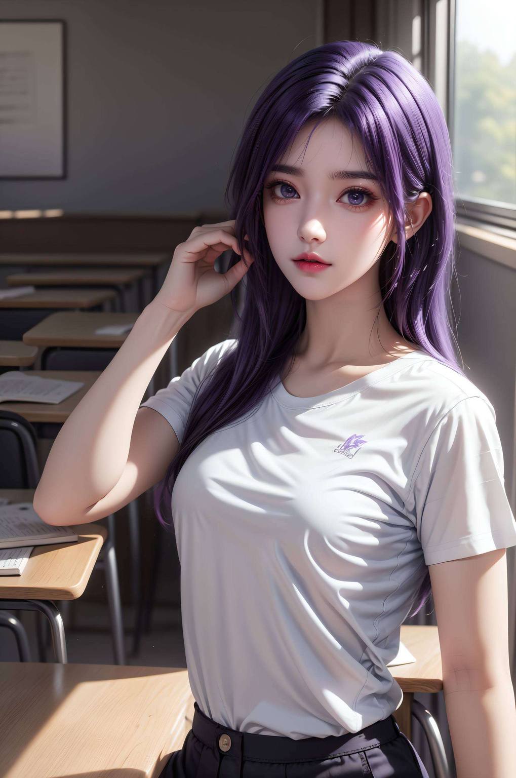 保证让你的手机壁纸成为朋友圈的焦点却又保持着那份国漫美女的优雅与神秘