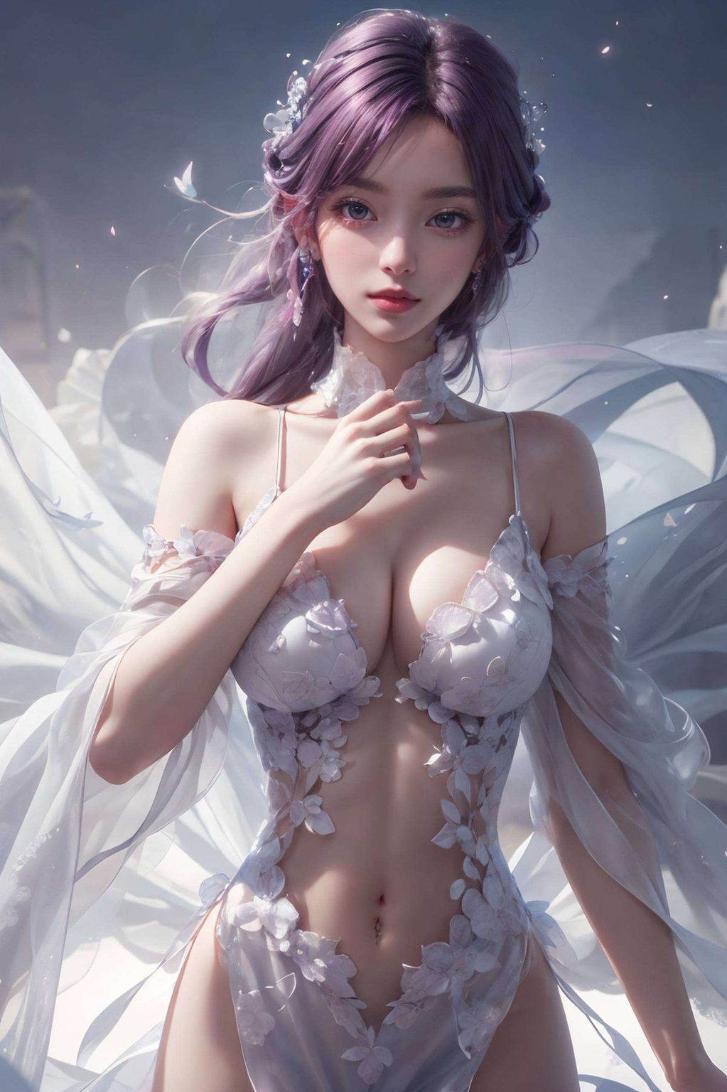 那绝对是群芳争艳和国漫美女们站在一起