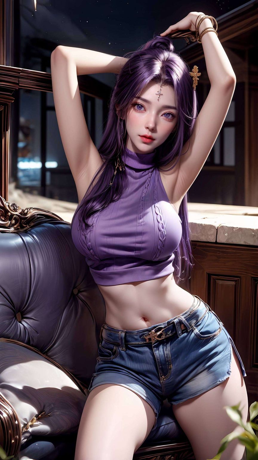 在这片绚丽斑斓的国漫世界里不仅展现了动漫美女的柔美与力量