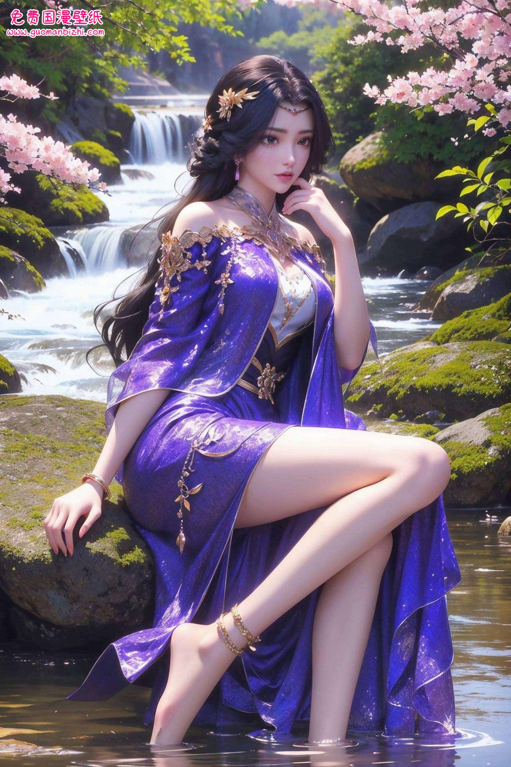 画面中漫步在古风的世界里
