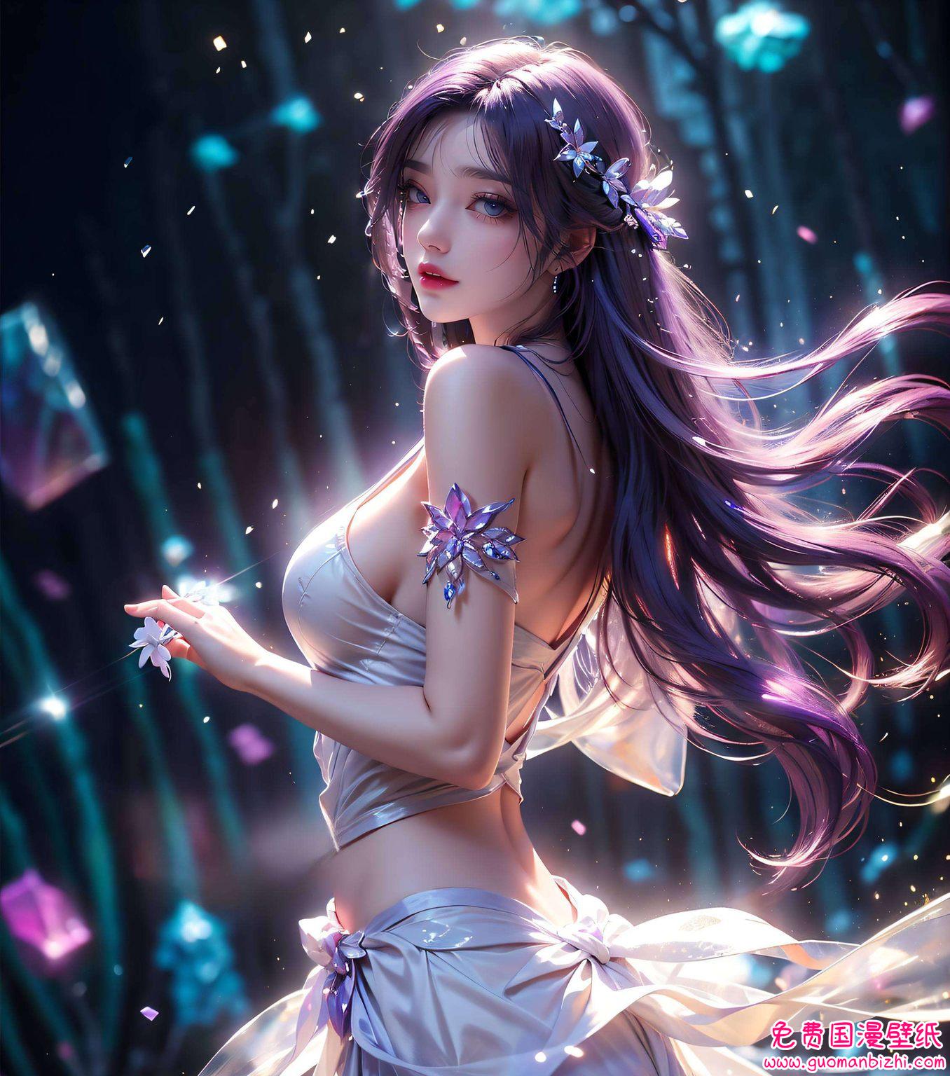 如同清晨的第一缕阳光以细腻的笔触勾勒出的国漫女神云曦