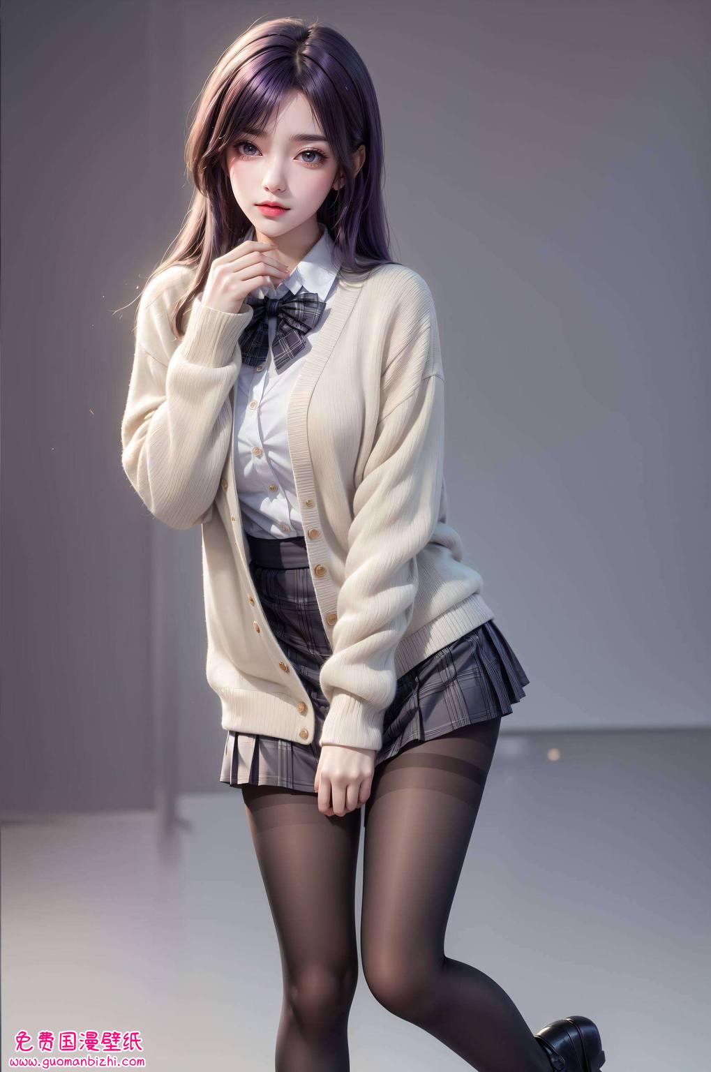 国漫美女的魅力嘿