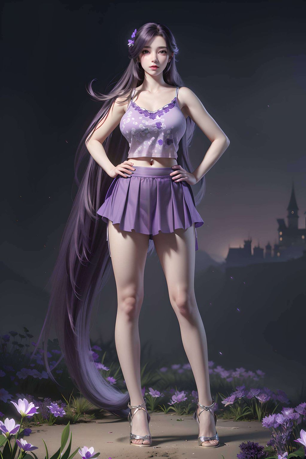 高清得能照出你的倒影!这位国漫女神不仅美得让人舔屏想象一下