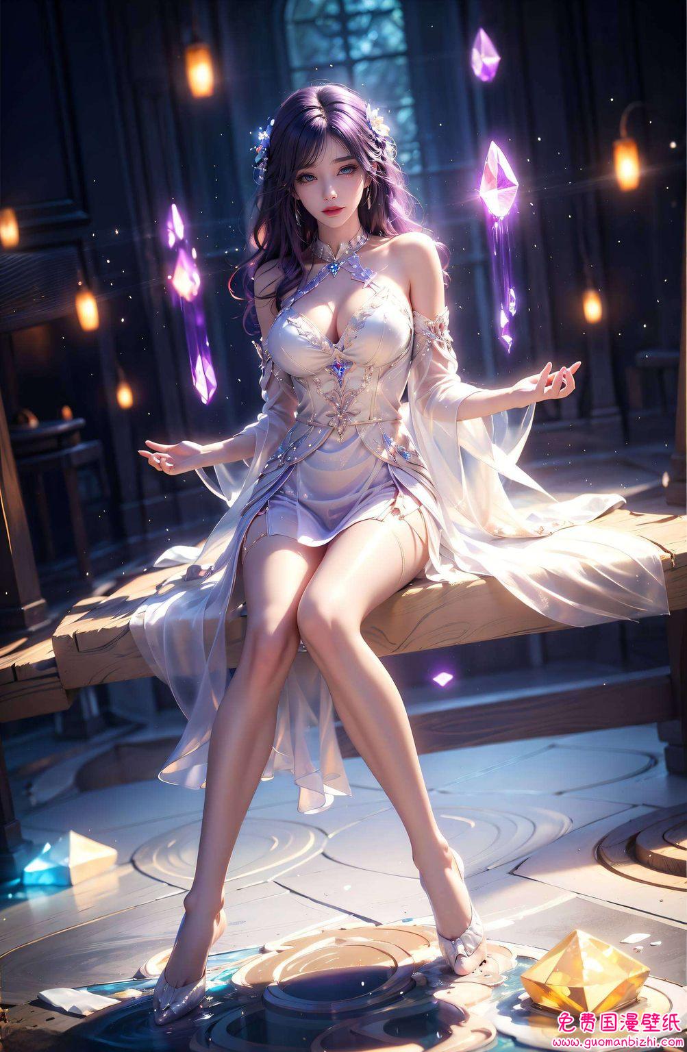 国漫女神与动漫美女争奇斗艳为你的iPhone锁屏增添无限魅力