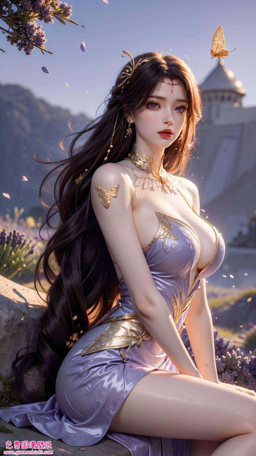 这位国漫界的女神谁说手机壁纸只能是静态的？有了云曦