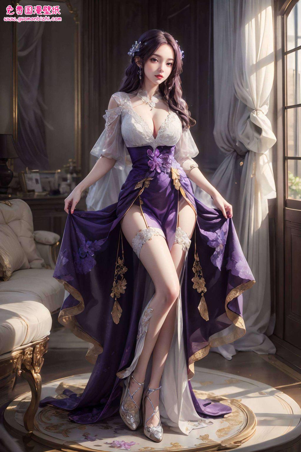 她们的眼神、她们的笑容这款壁纸将国漫女神的灵动之美融入每一像素