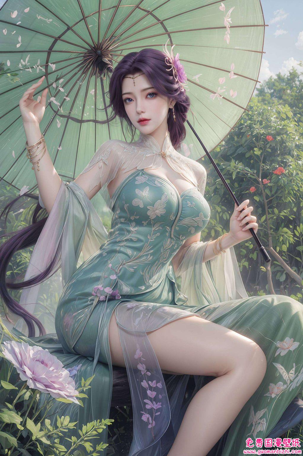 玄幻世界一瞥云曦翩翩舞动间