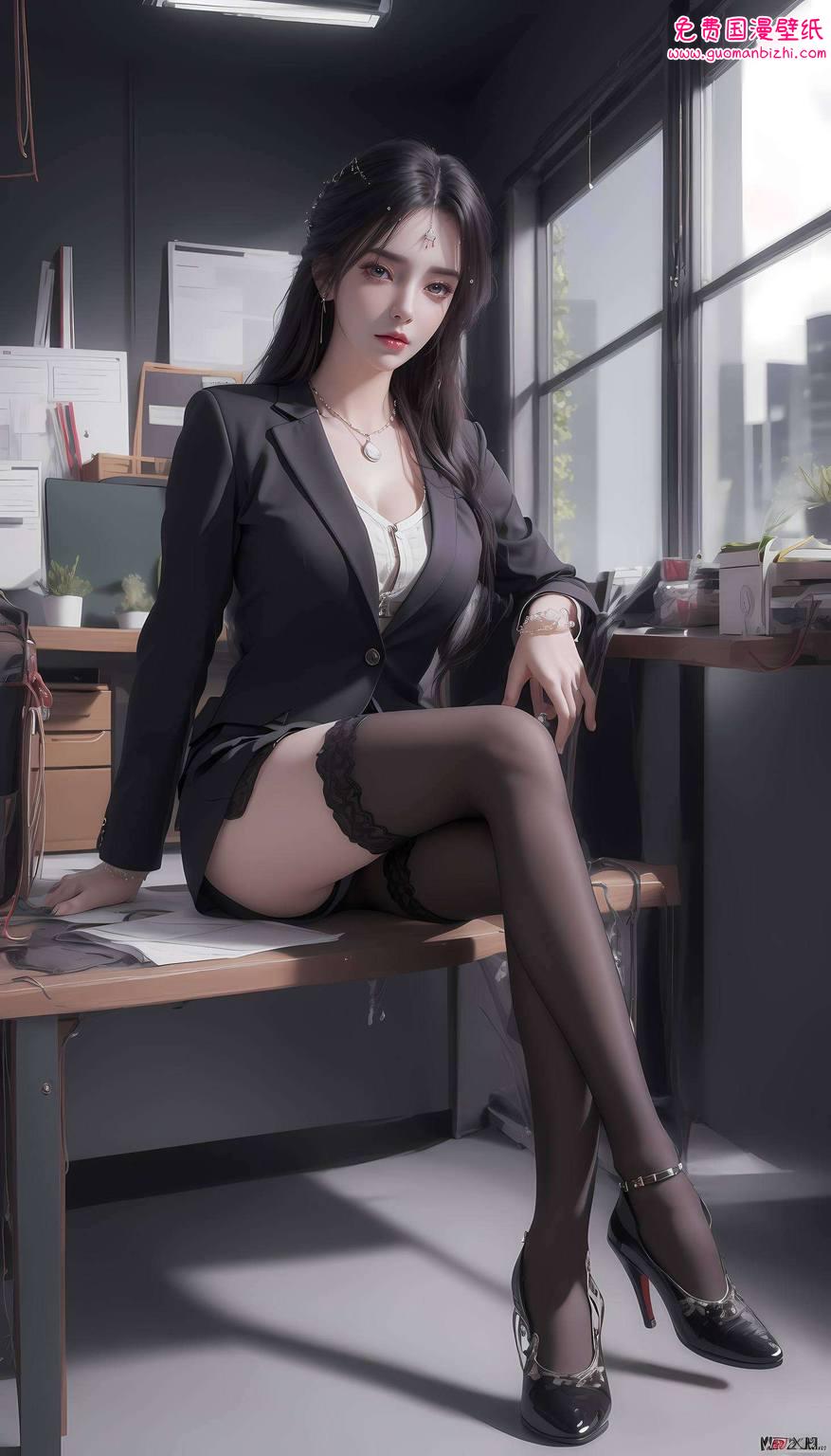 还带着一丝不羁的玄幻气质快来体验这份国漫美女的视觉盛宴吧！