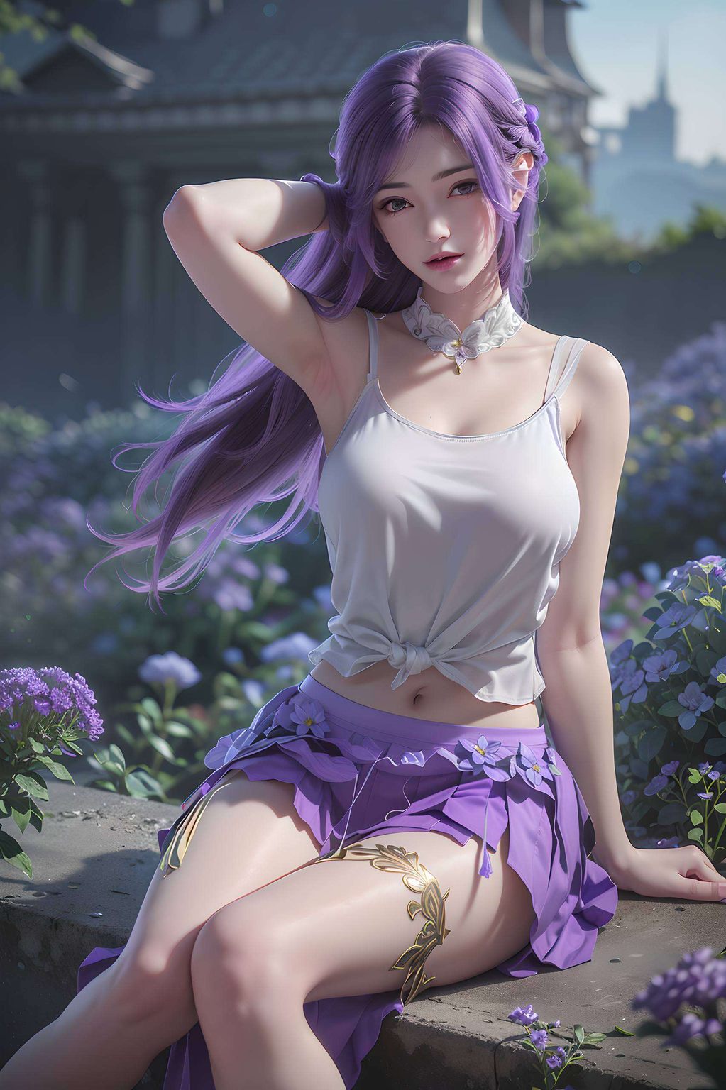 云曦壁纸她那如梦似幻的古风之美