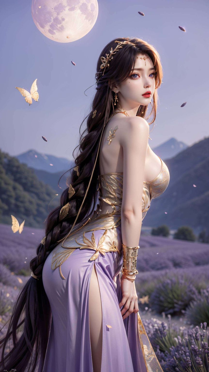 她是动漫界的女神这款竖屏高清动态壁纸