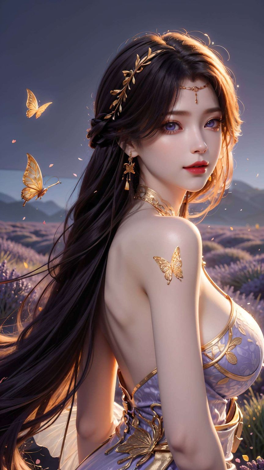 而那些国漫美女、动漫女神们的风采如同云曦壁纸中的星辰