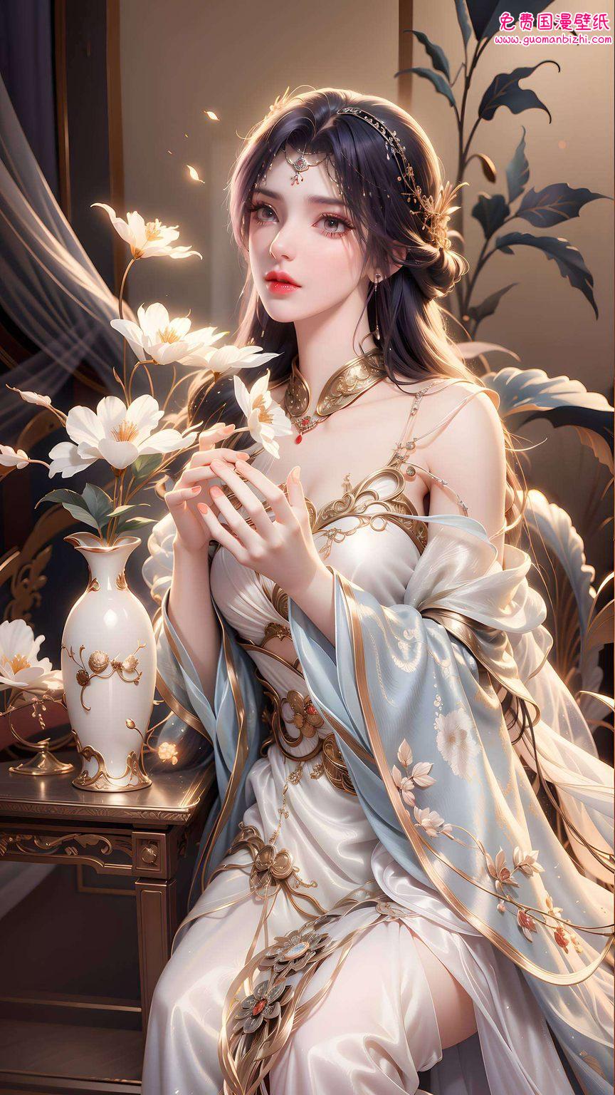 她是完美世界的化身将国漫美女的柔美与坚韧完美融合