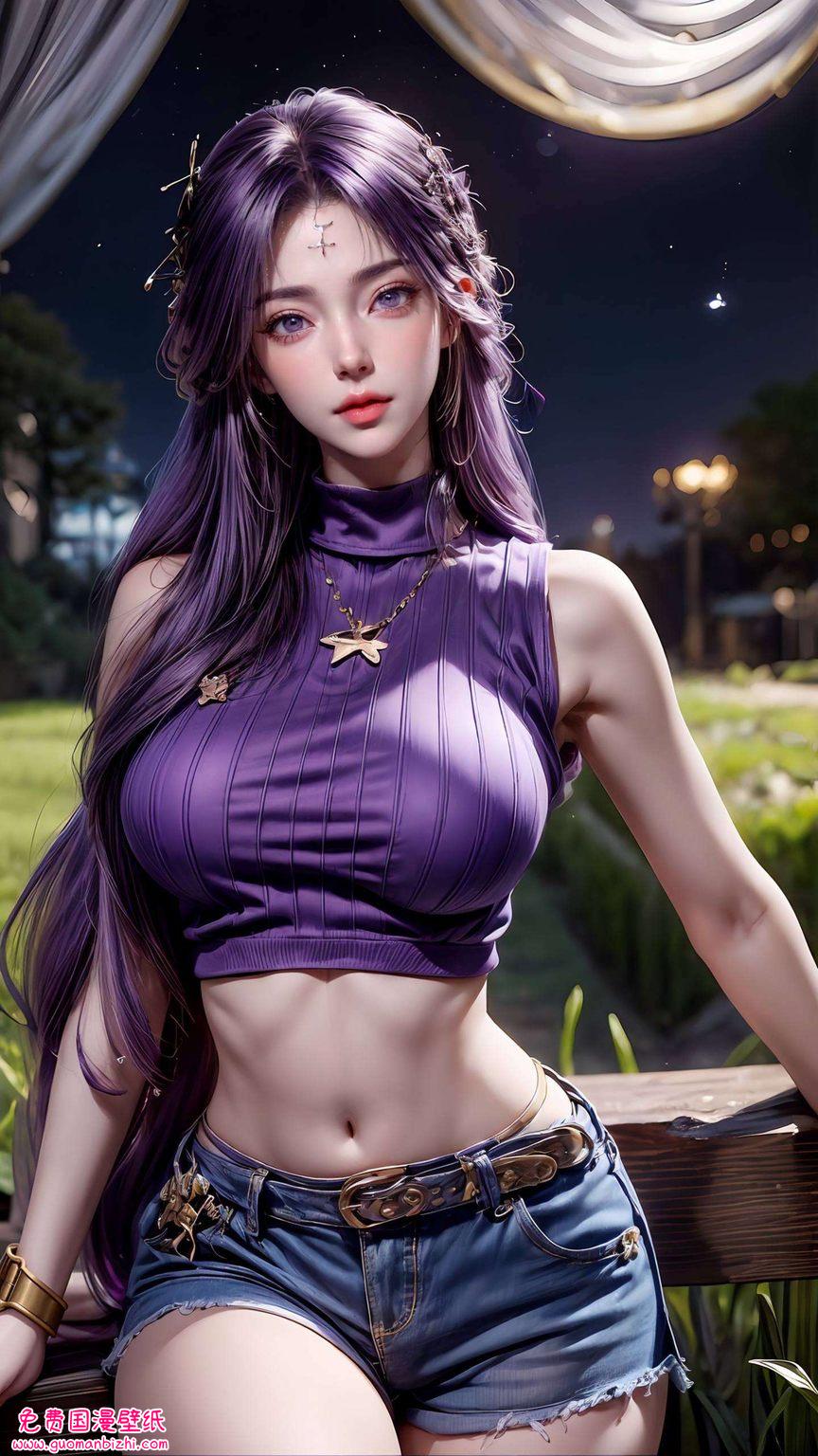 哭得梨花带雨保证让你的手机瞬间变身国漫女神的炫彩舞台！这位云曦美女