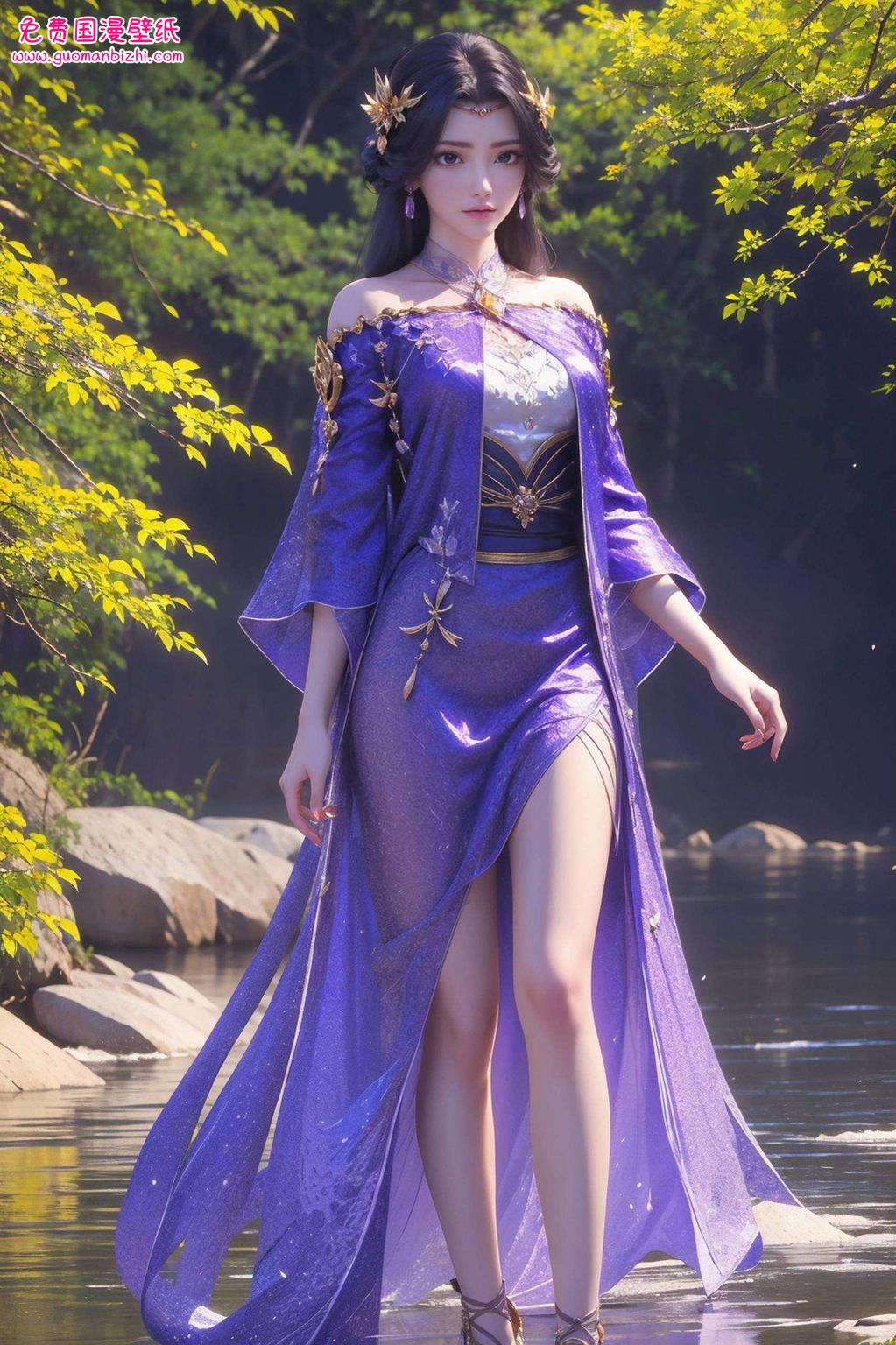 这位国漫界的女神不仅美得让人窒息