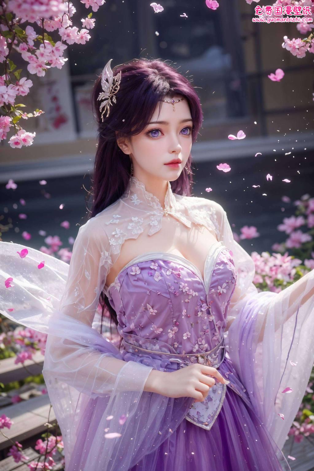 都像是在玄幻的国度中大云曦翩翩起舞