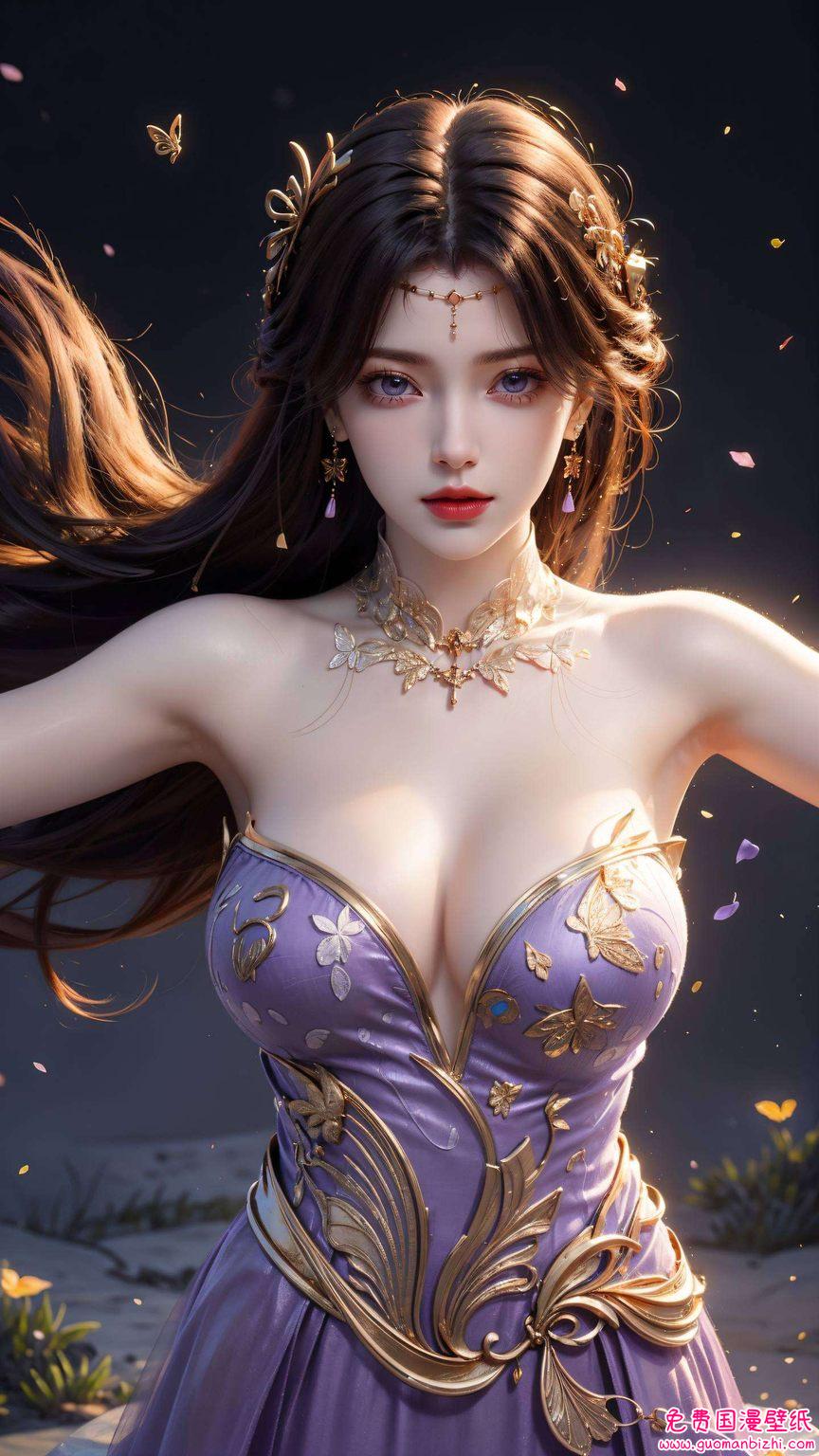 在绚烂的玄幻世界中不仅装饰了平板