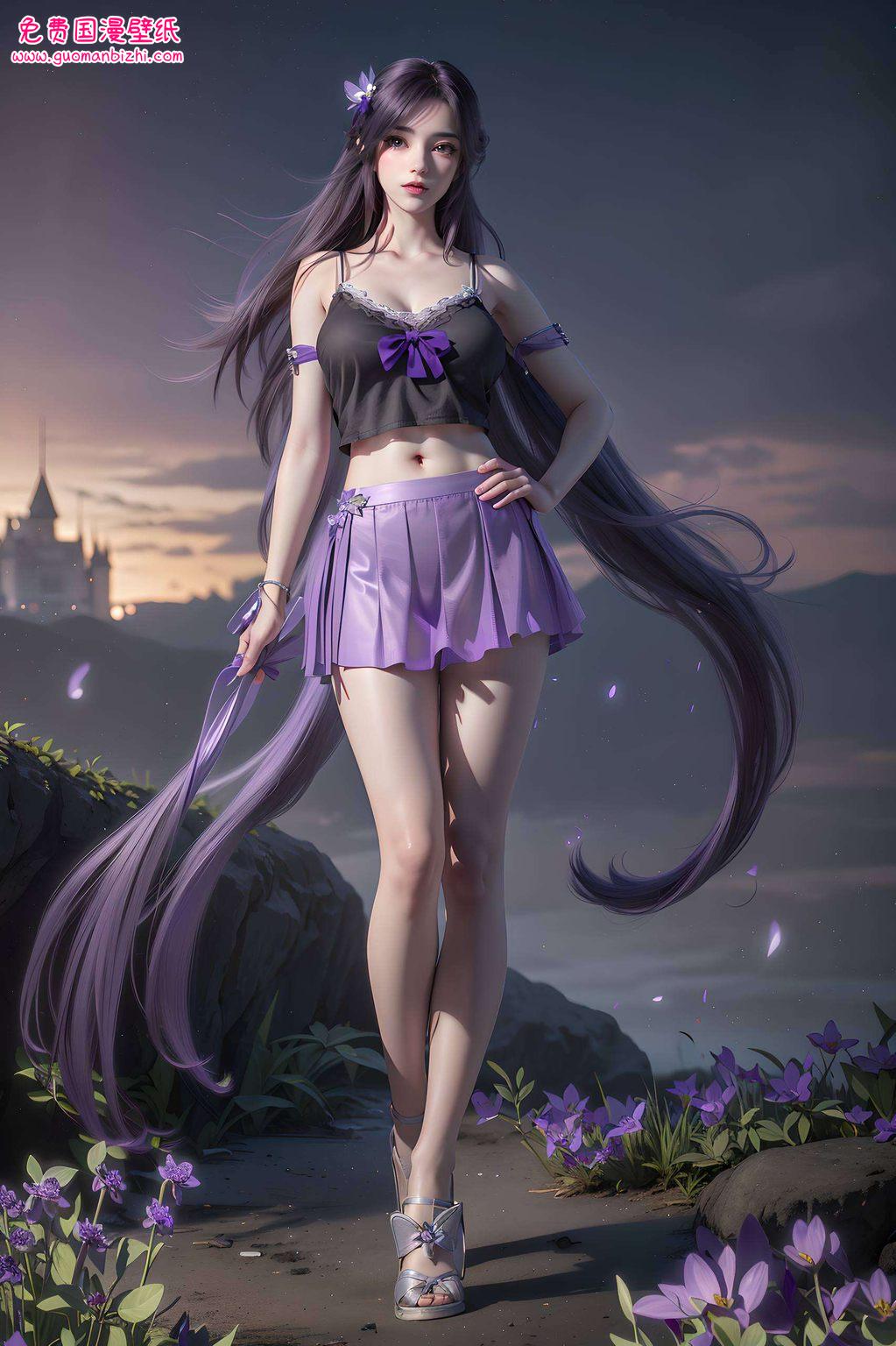 她的美丽更是如梦似幻也是动漫爱好者心中永远的珍藏