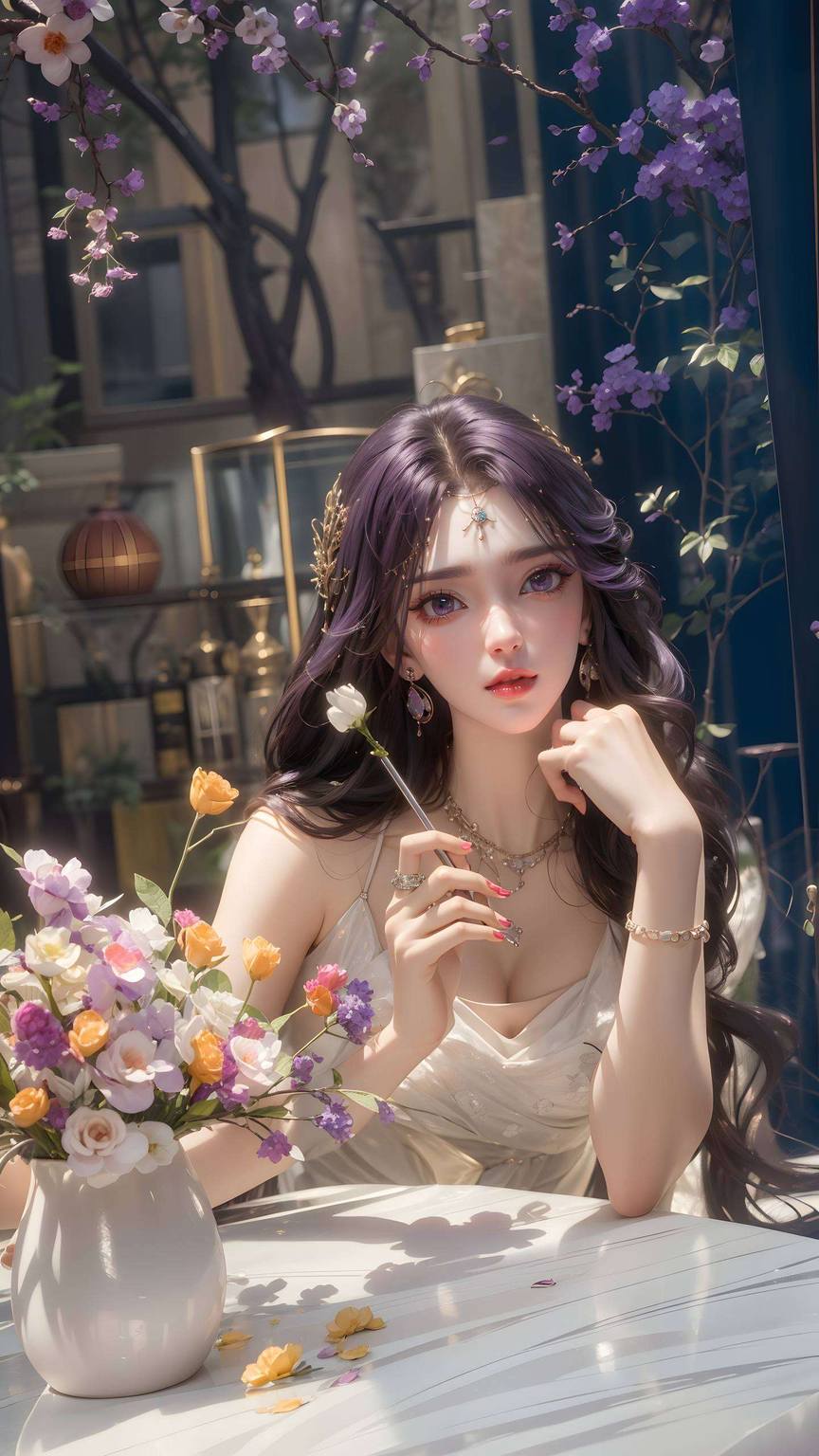 这位国漫女神的美轻轻一笑便能照亮人心