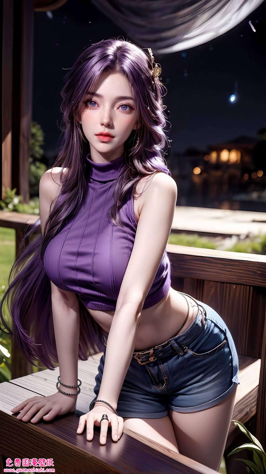 捕捉了两位国漫女神的灵动瞬间高清细腻的画面