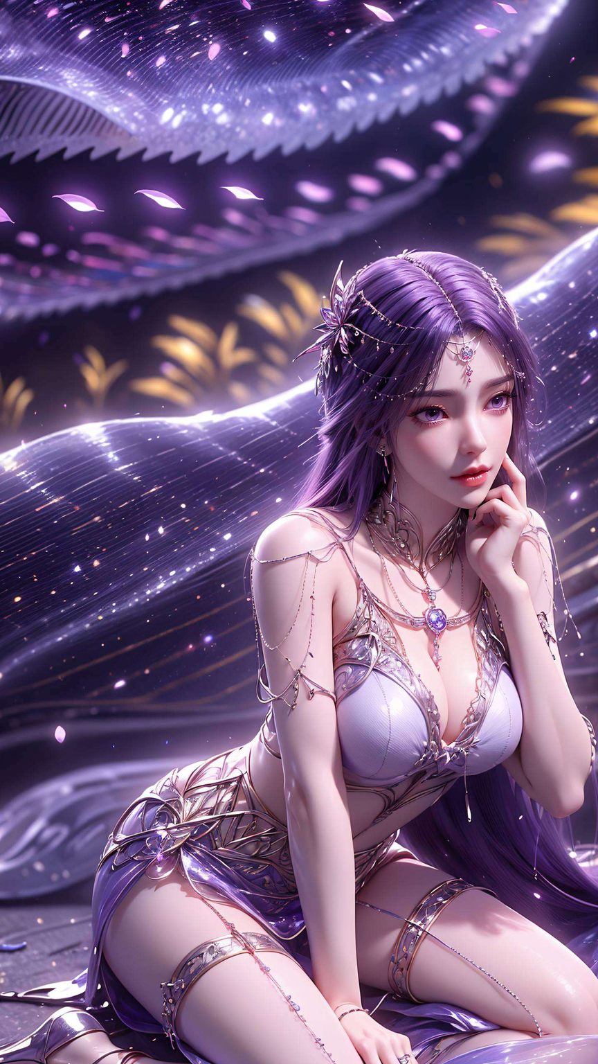 无论是云曦的优雅还是她壁纸中的玄幻色彩云曦