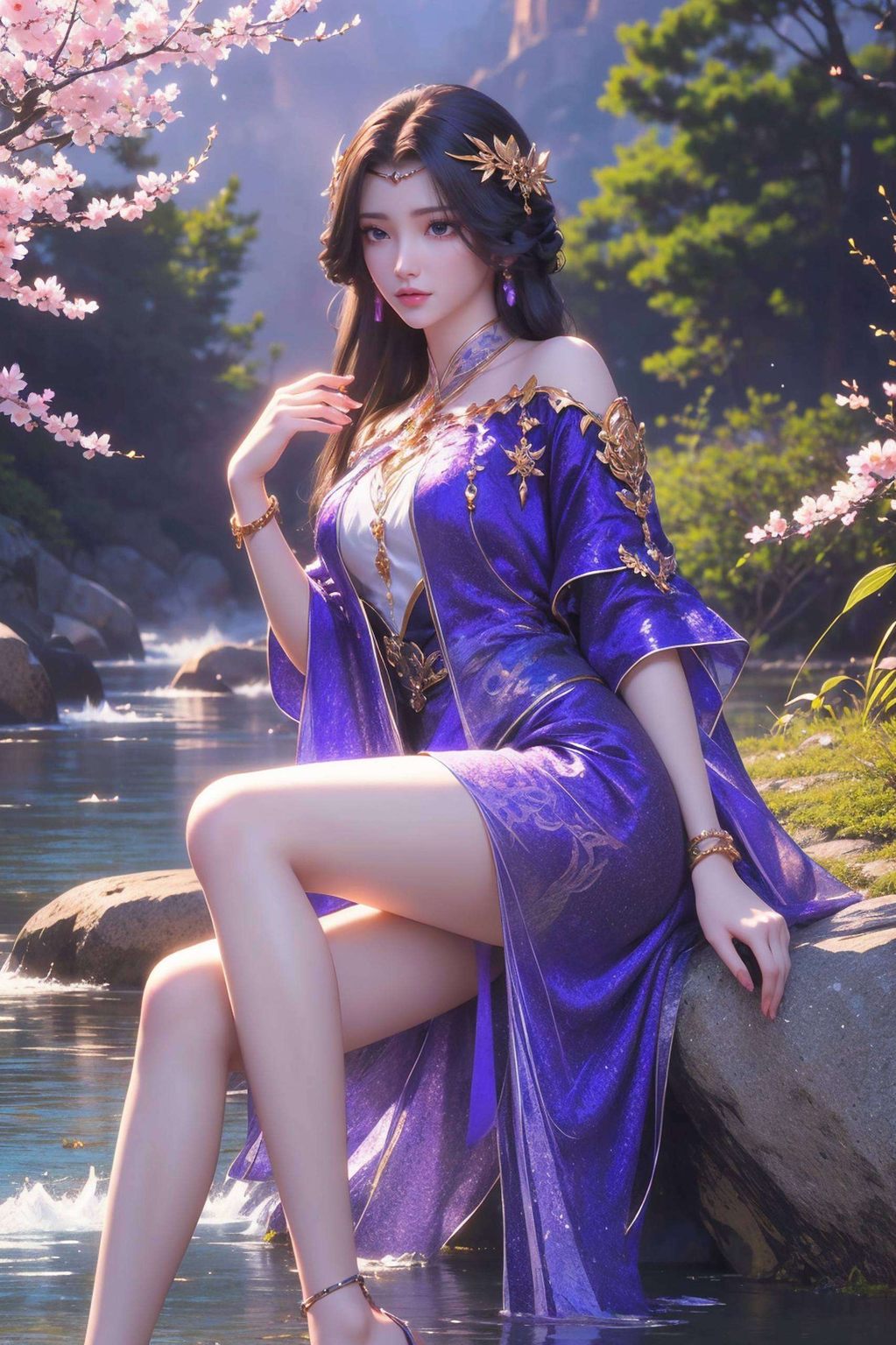 各位看官!今儿给大家介绍一款绝美的AI图片精细角色壁纸——云曦流泪动态版!这可不是一般的壁纸点缀在你手机屏幕上