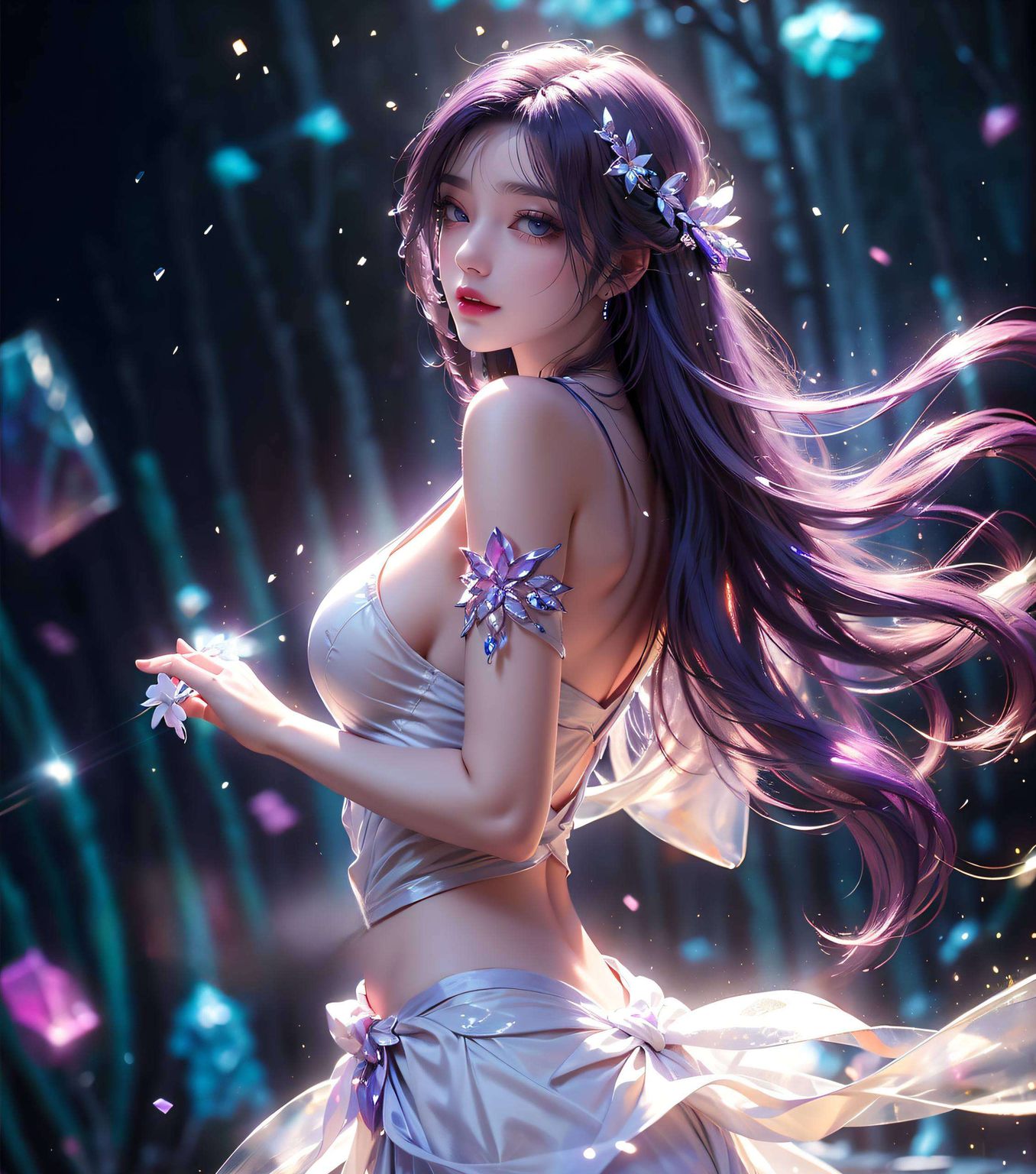 保准让你的手机屏幕瞬间升级为艺术品!简直是个玄幻界的绝世美女!嘿