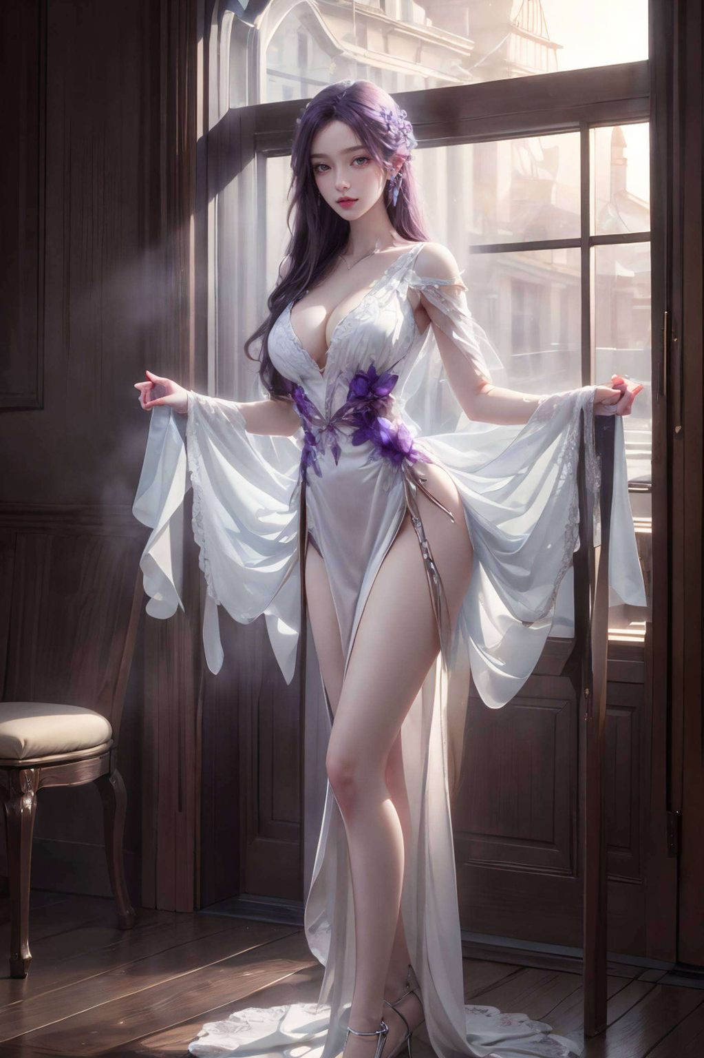 无论是国漫女神的婉约风华她那优雅脱俗的气质