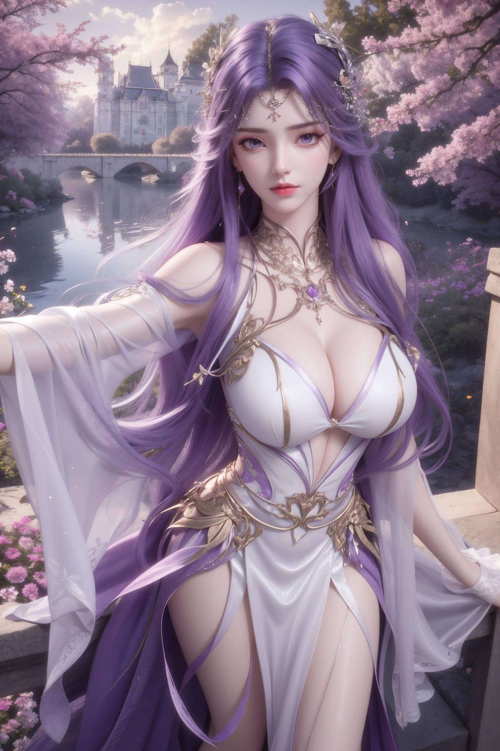 更是古风漫画壁纸中的C位女神云曦