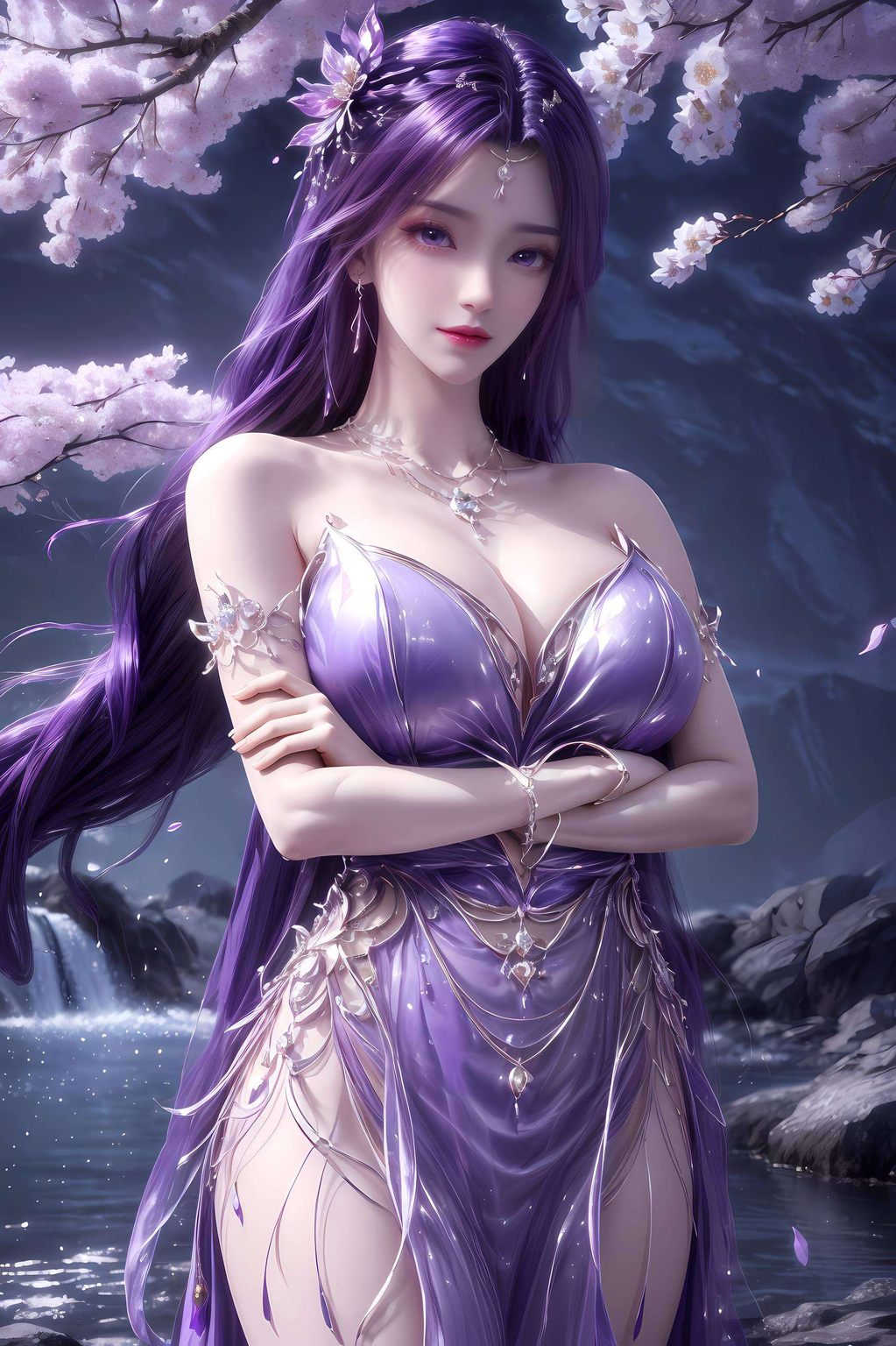 今天给大家带来的是云曦壁纸的全新力作！这位国漫界的美女还身着高清泳装