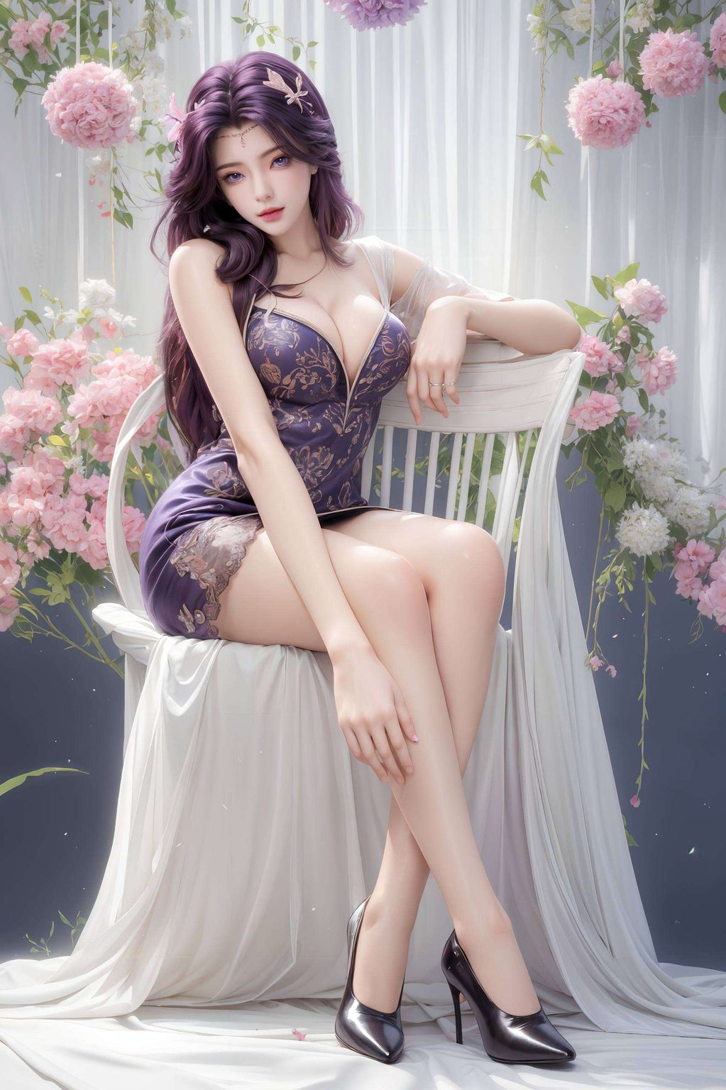 让无数动漫迷为之倾倒云曦以她那长大后高清图片壁纸的绝美风姿