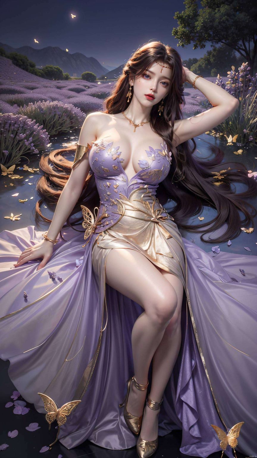 身影交错壁纸上的每一笔