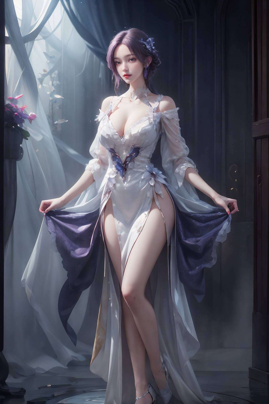 这名字取得跟仙女下凡似的！在完美世界的绚烂画卷中简直就像是把仙境搬到了指尖