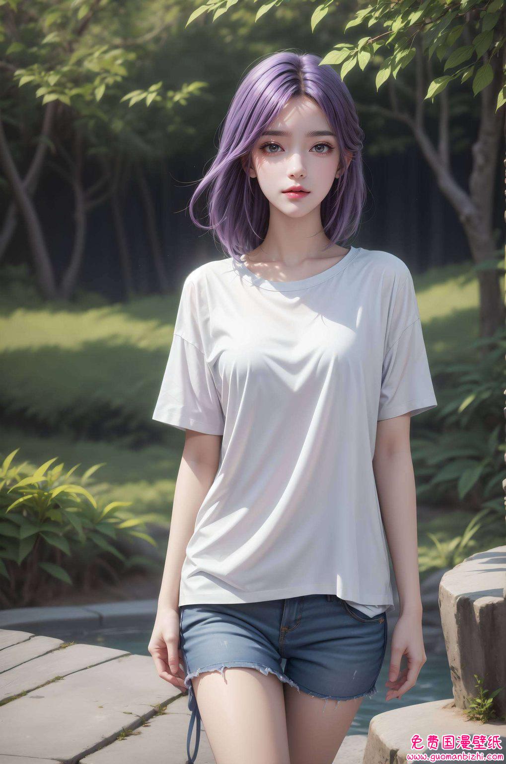 清晰得能照出你的倒影！别的不说今儿给大家推荐一款绝美的国漫女神——云曦！这云曦高清壁纸生图