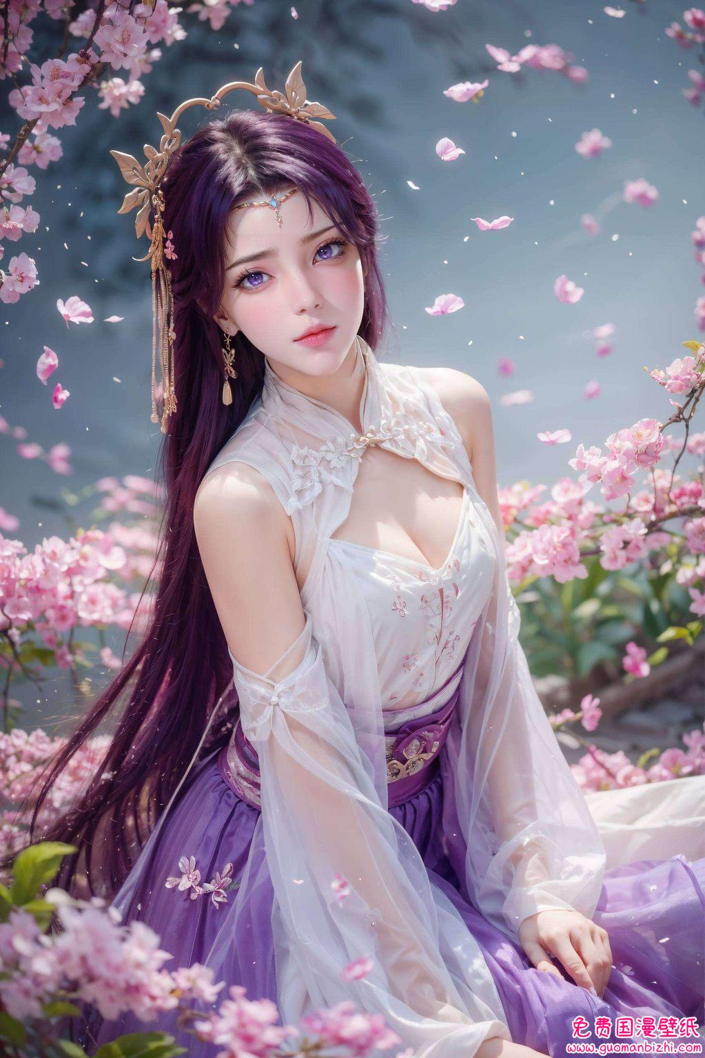 云曦女神驾到！这位国漫界的绝世美女完美世界的壁纸因她而熠熠生辉