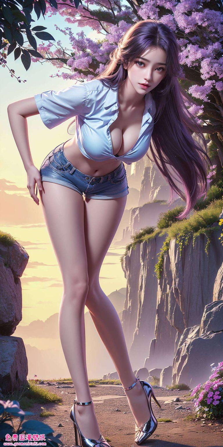 汇聚成一幅幅绚丽壁纸将二次元的美丽传说