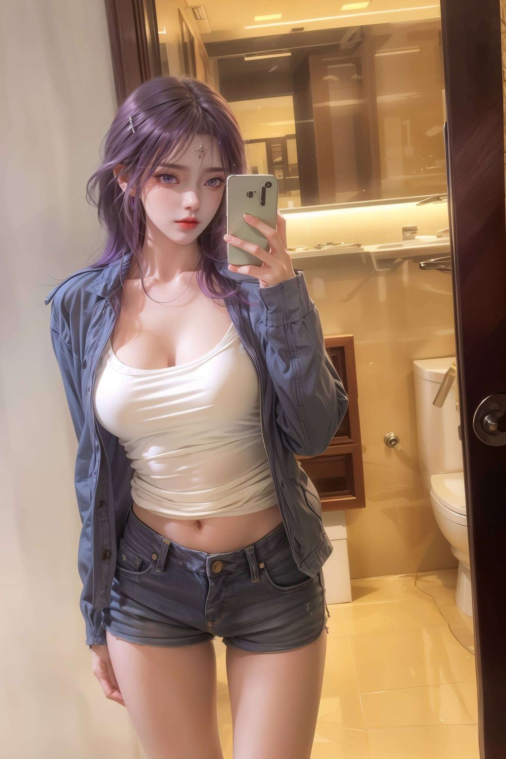 在晨曦微光的笼罩下都能感受到国漫美女的灵动与玄幻的神奇